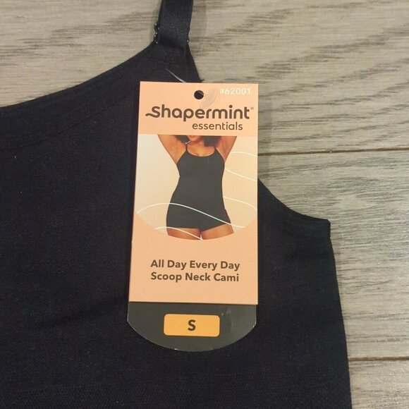 Shapermint Black Women's Shape Wear Camisole - Size Small NWT - Picture 4 of 5